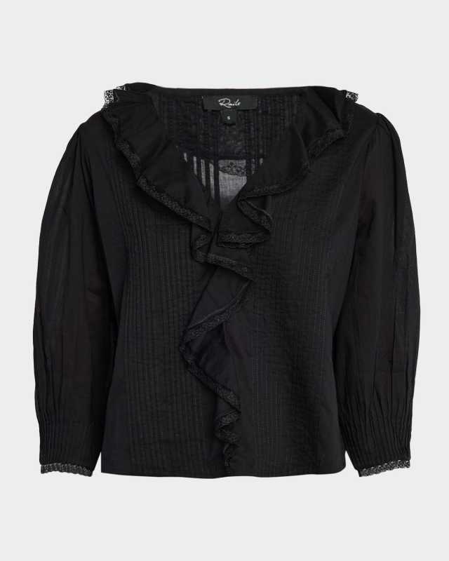 Mare Ruffle Cotton Blous